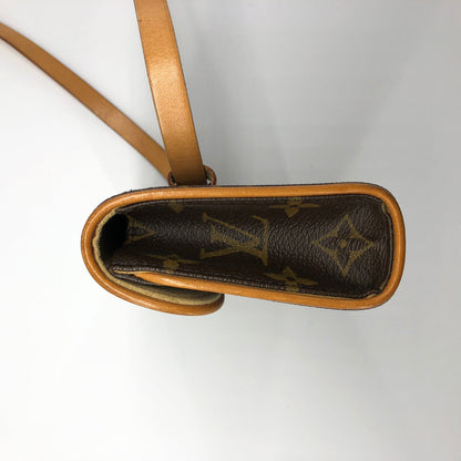 Louis-Vuitton Classic Monogram Canvas Small Crossbody/Belt Bag