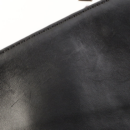 Chanel Around 2005 Made Tweed Cc Mark Plate Chain Shoulder Bag Black/Multi