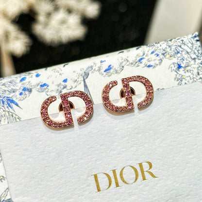 JW829 Petit CD Stud Earrings