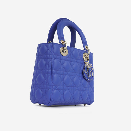 Small Lady Dior - Royal Blue