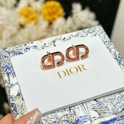 JW829 Petit CD Stud Earrings