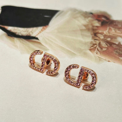 JW829 Petit CD Stud Earrings