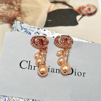JW830 CD Navy Earrings