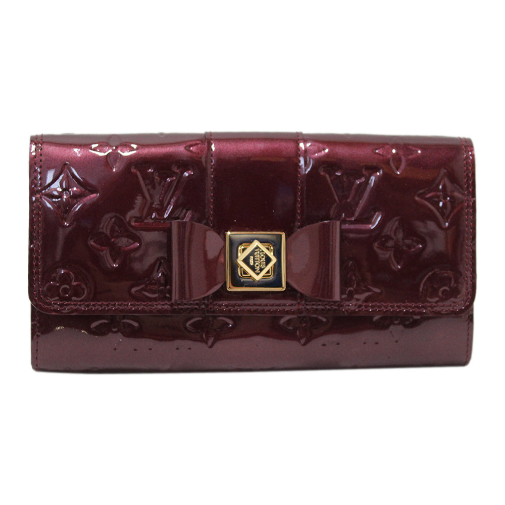LOUIS VUITTON New Louis Vuitton Fauviste Vernis Noeud Bow Flap Long Wa | Italystation.com - Shop Now at italystation.com