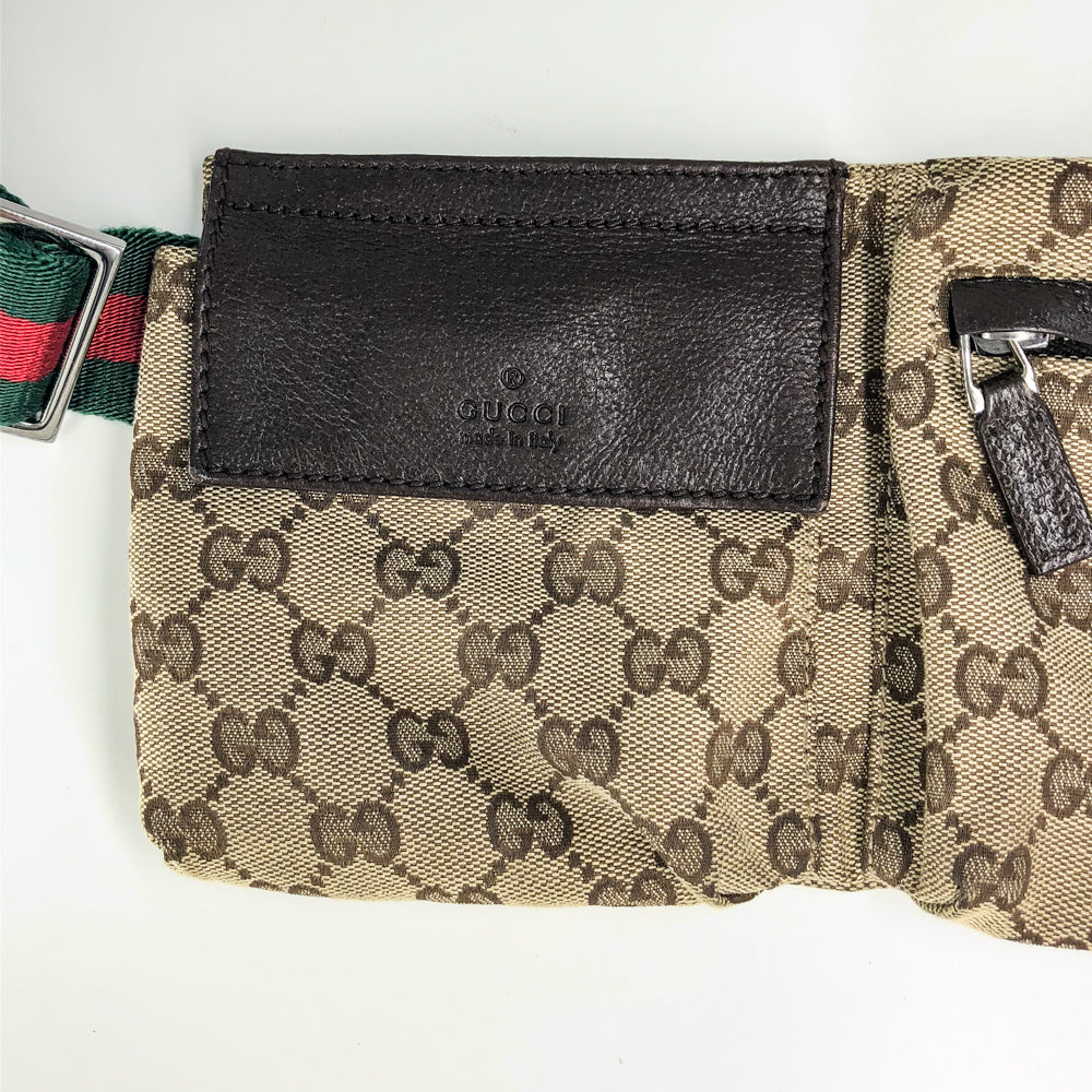 Gucci Vintage Monogram Shelley Belt Bag