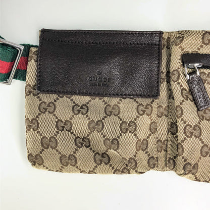 Gucci Vintage Monogram Shelley Belt Bag