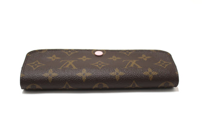 Louis Vuitton Classic Monogram Emilie Wallet Rose Pink