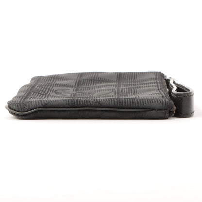 Chanel 2002 Made New Travel Line Nylon Coco Mark Pouch Black
