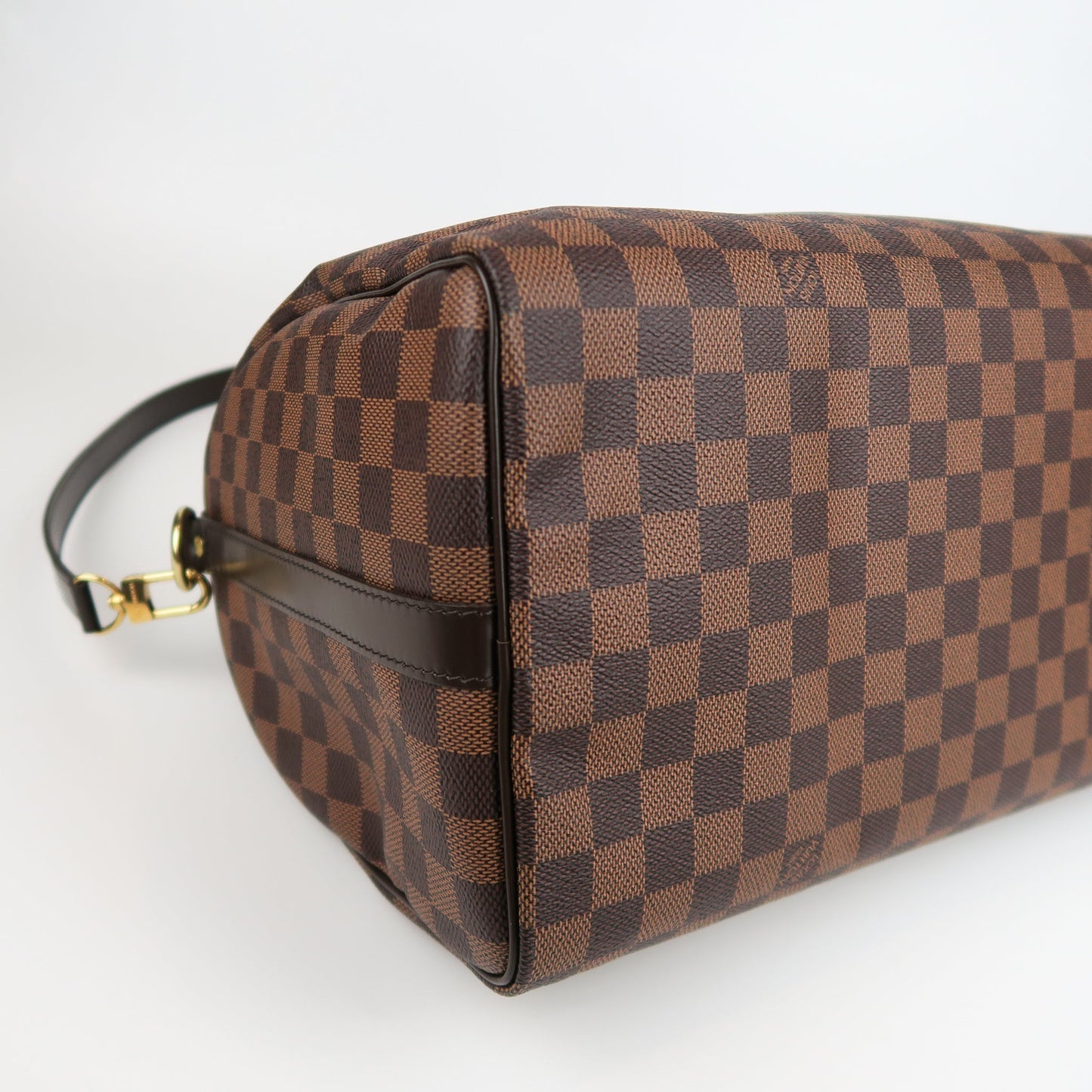 Louis-Vuitton Speedy 35 Bandouliere Damier Ebene Leather