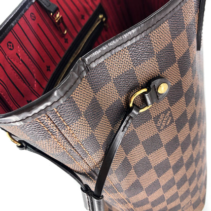 Louis-Vuitton Neverfull MM Damier Ebene