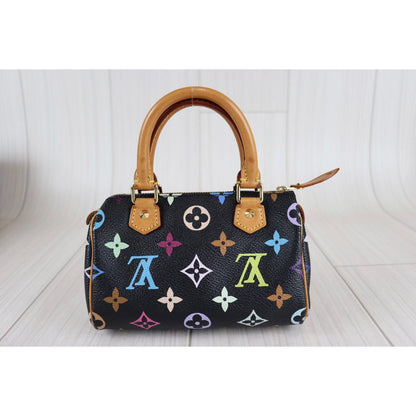 Rank A ｜ LV Multi Monogram Mini Speedy Handbag｜22101301