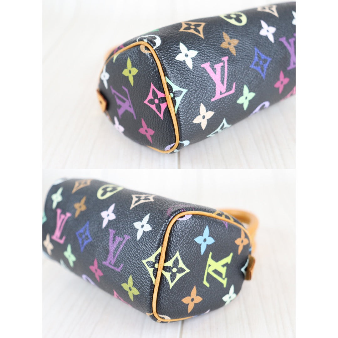 Rank A ｜ LV Multi Monogram Mini Speedy Handbag｜22101301