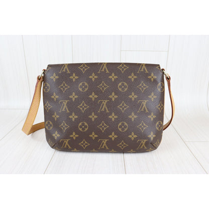 Rank A ｜ LV Monogram Musette Tango Shoulder Bag｜22101303