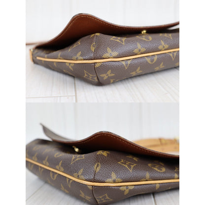 Rank A ｜ LV Monogram Musette Tango Shoulder Bag｜22101303