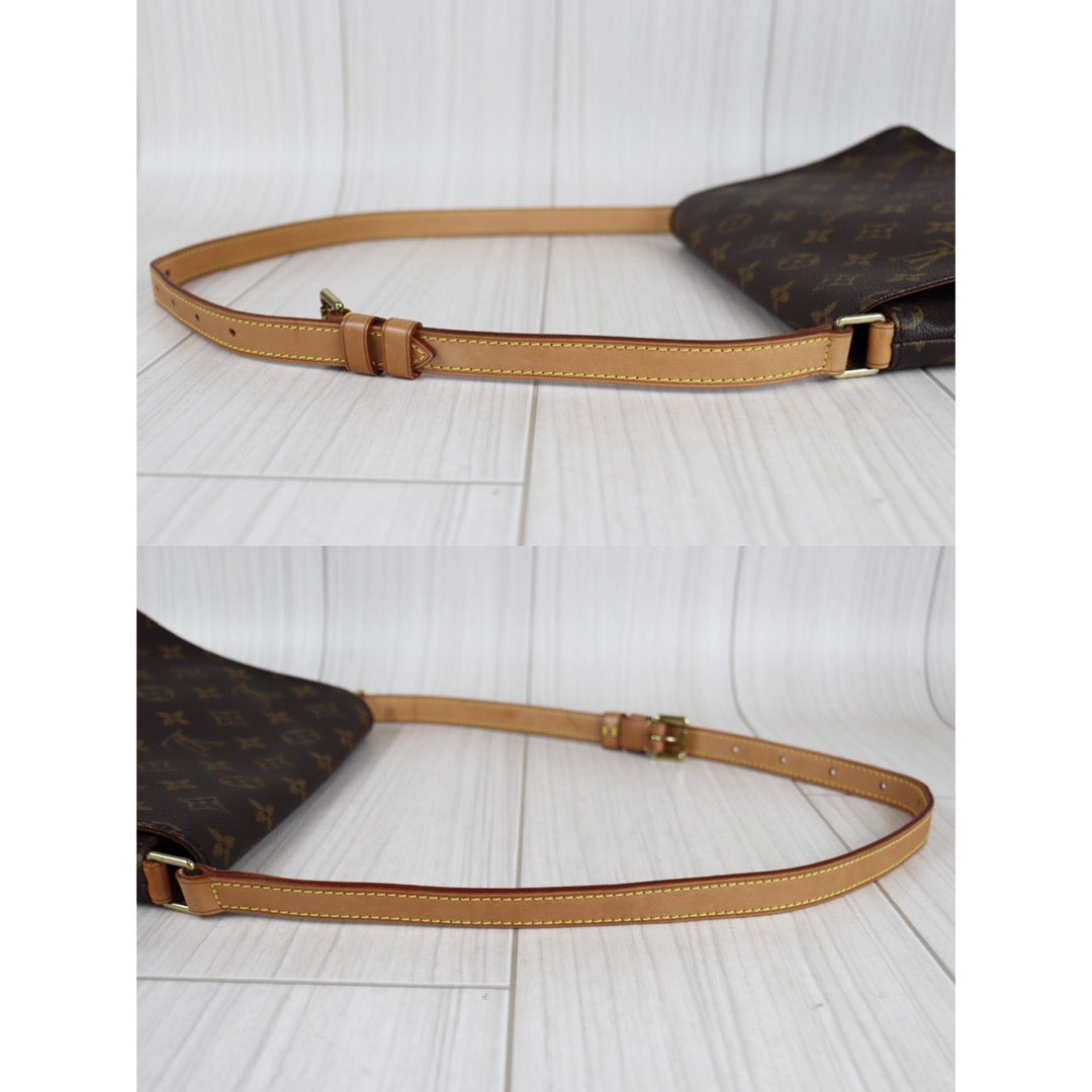 Rank A ｜ LV Monogram Musette Tango Shoulder Bag｜22101303