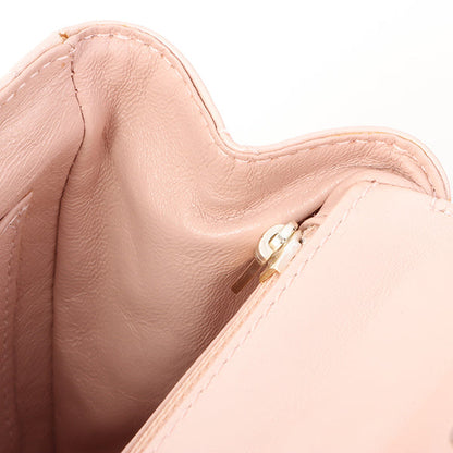 Chanel Around 2000 Made Turn-Lock Mini Top Handle Bag Pearl Pink