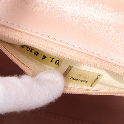 Chanel Around 2000 Made Turn-Lock Mini Top Handle Bag Pearl Pink