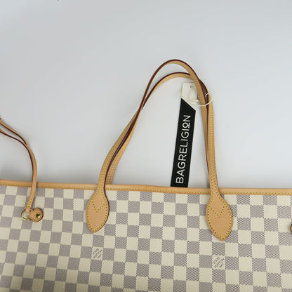 Louis-Vuitton Neverfull GM Damier Azure Canvas