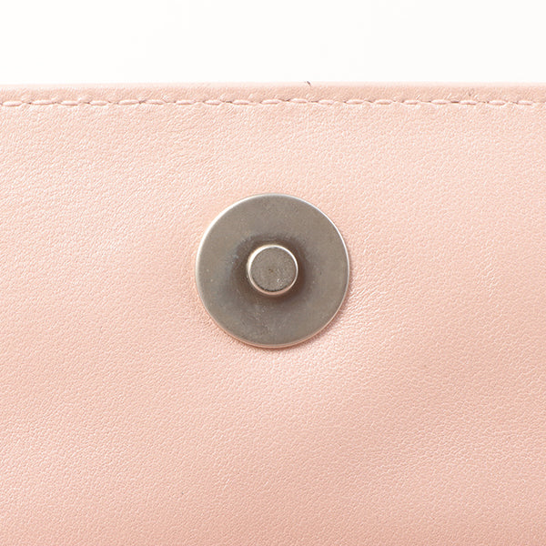 Chanel Around 2000 Made Turn-Lock Mini Top Handle Bag Pearl Pink
