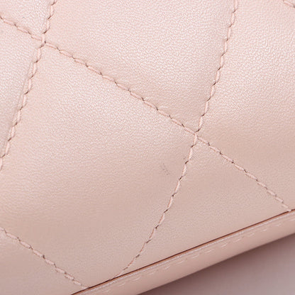 Chanel Around 2000 Made Turn-Lock Mini Top Handle Bag Pearl Pink
