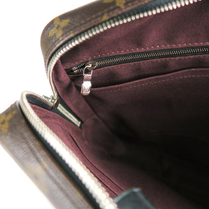 Louis-Vuitton Porte-Documents Voyage Monogram Leather Laptop bag