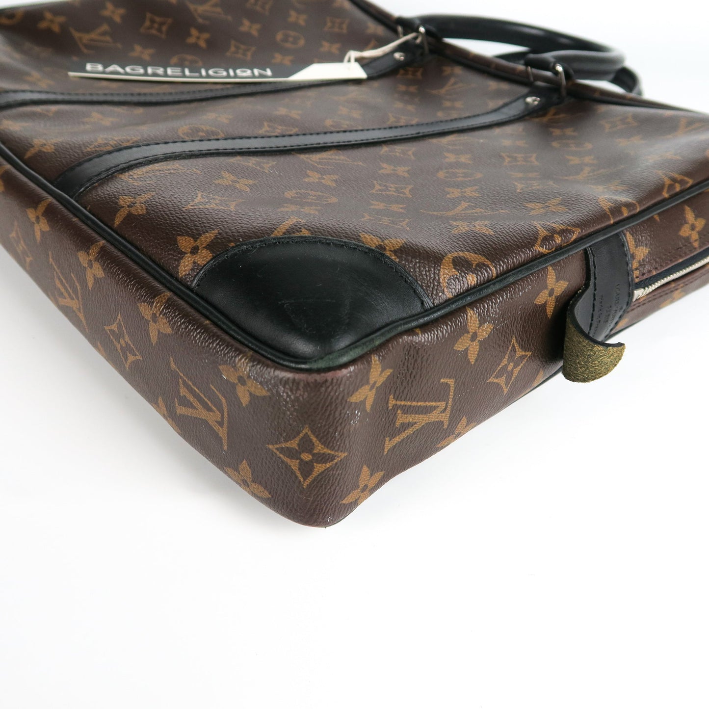 Louis-Vuitton Porte-Documents Voyage Monogram Leather Laptop bag