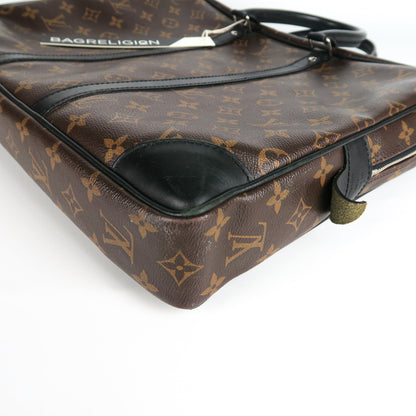 Louis-Vuitton Porte-Documents Voyage Monogram Leather Laptop bag