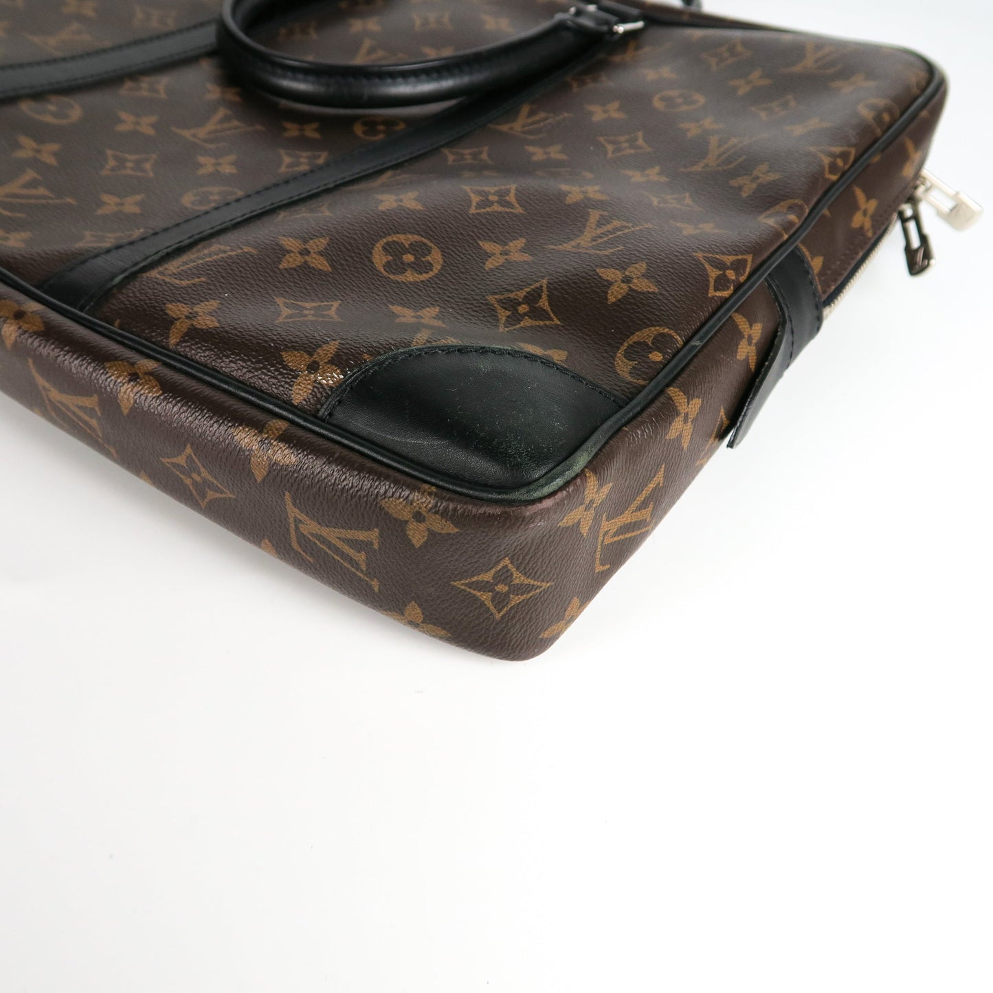 Louis-Vuitton Porte-Documents Voyage Monogram Leather Laptop bag