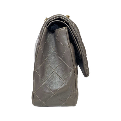 Chanel Taupe Jumbo Flap Bag