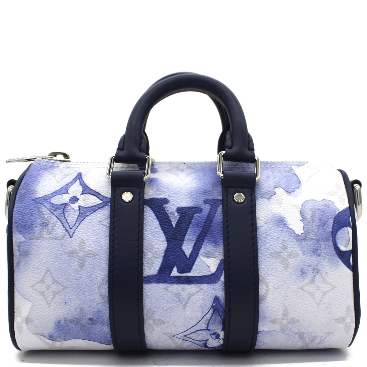 Louis-vuitton Monogram Watercolor Keepall XS Blue