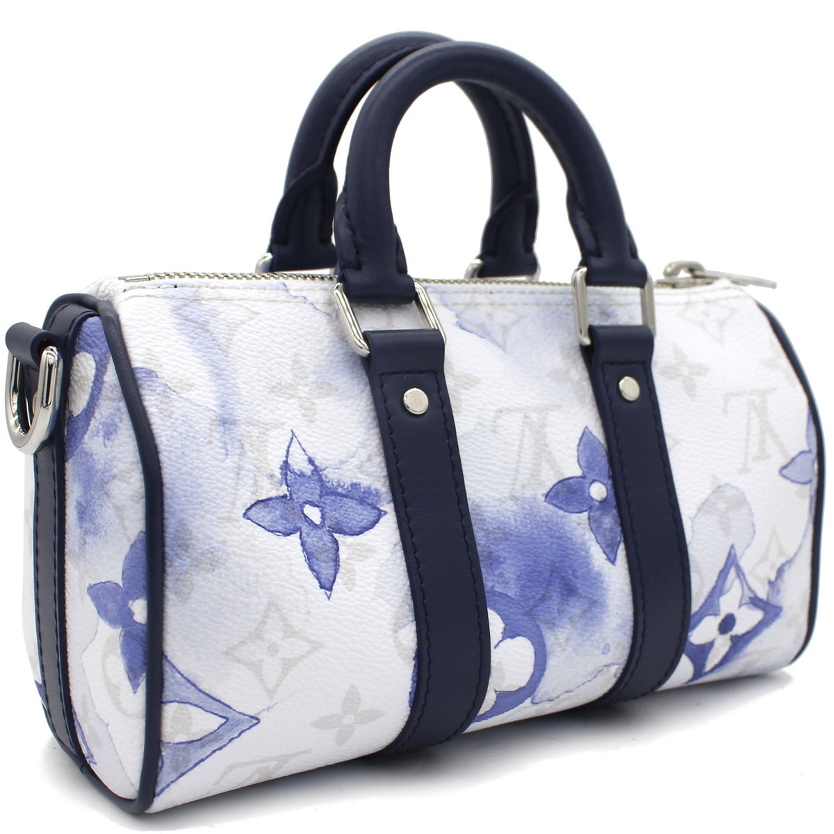 Louis-vuitton Monogram Watercolor Keepall XS Blue