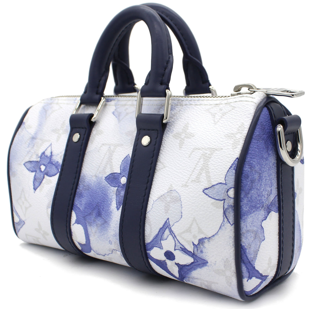 Louis-vuitton Monogram Watercolor Keepall XS Blue