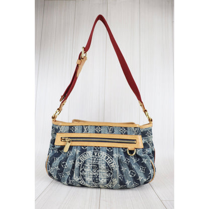 Rank A｜ LV Monogram Denim Shoulder Bag ｜090802
