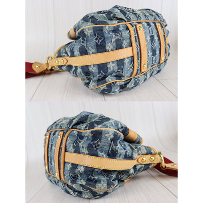 Rank A｜ LV Monogram Denim Shoulder Bag ｜090802