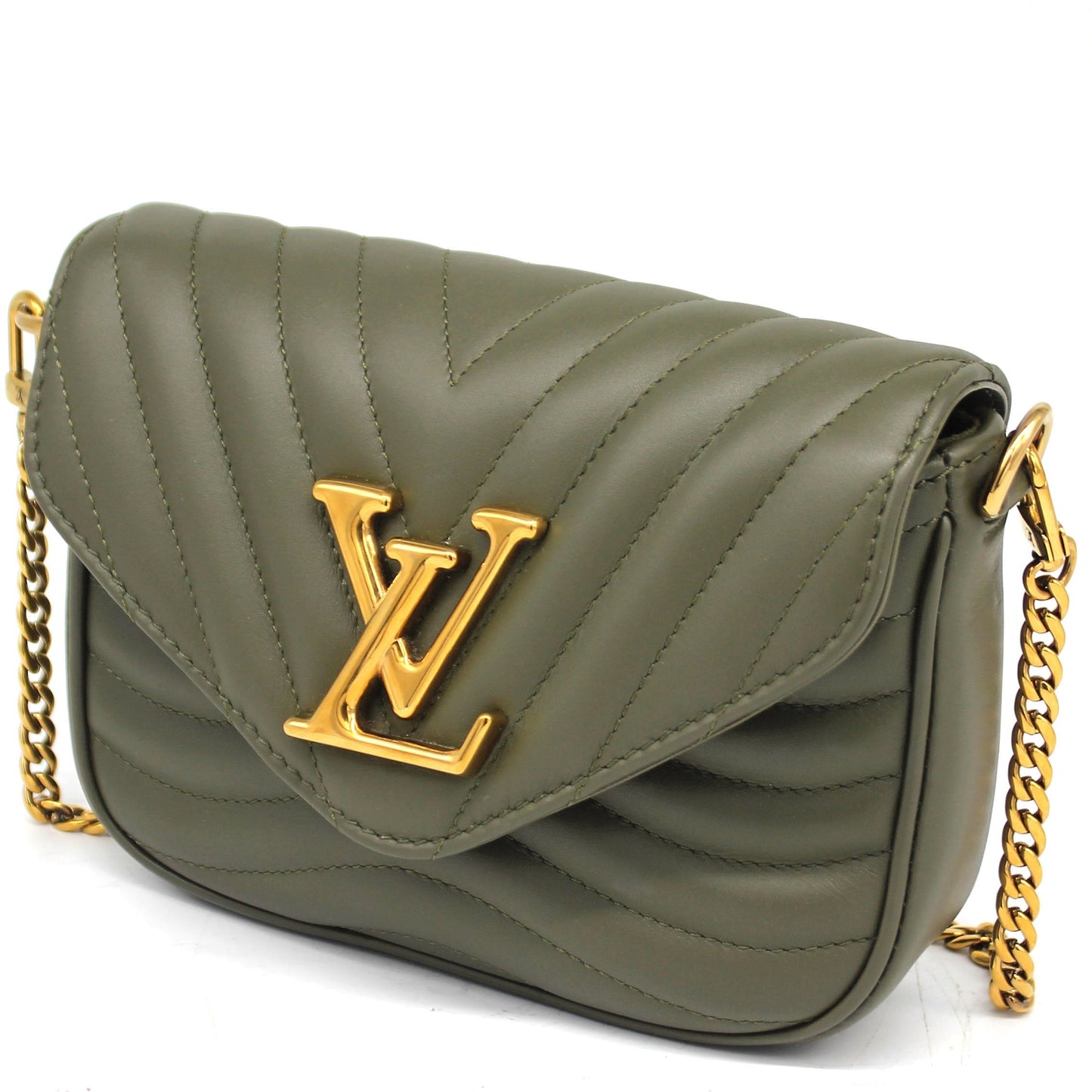Louis-vuitton New Wave Multi Pochette Khaki