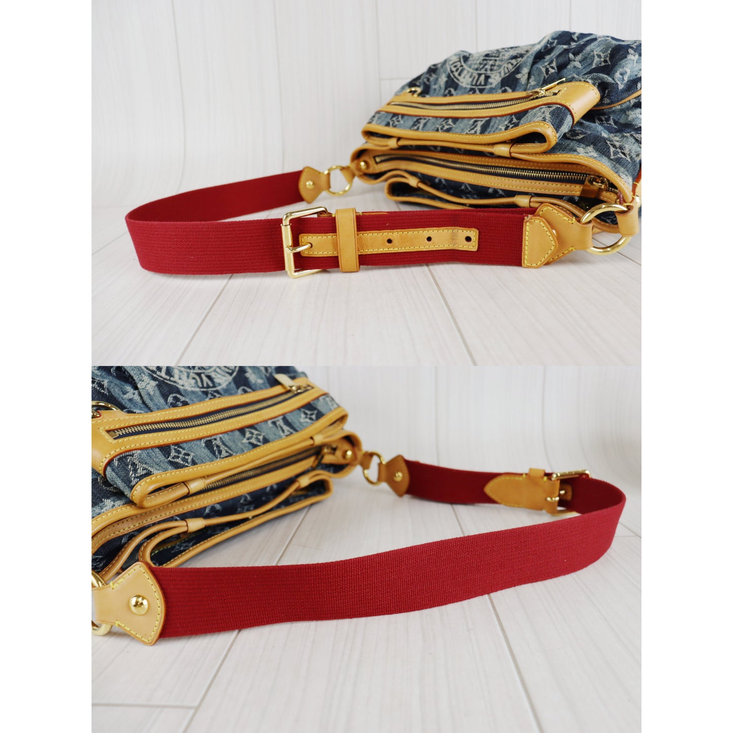 Rank A｜ LV Monogram Denim Shoulder Bag ｜090802