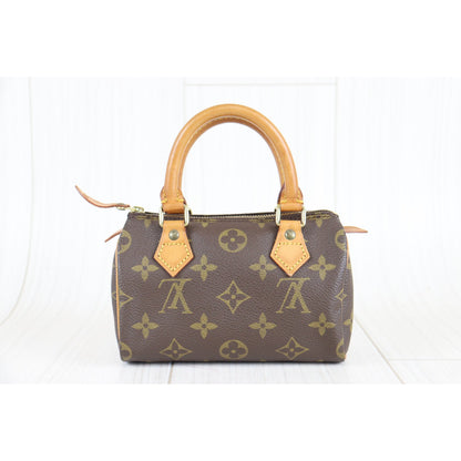 Rank AB ｜ LV Monogram Mini Speedy Handbag ｜090804