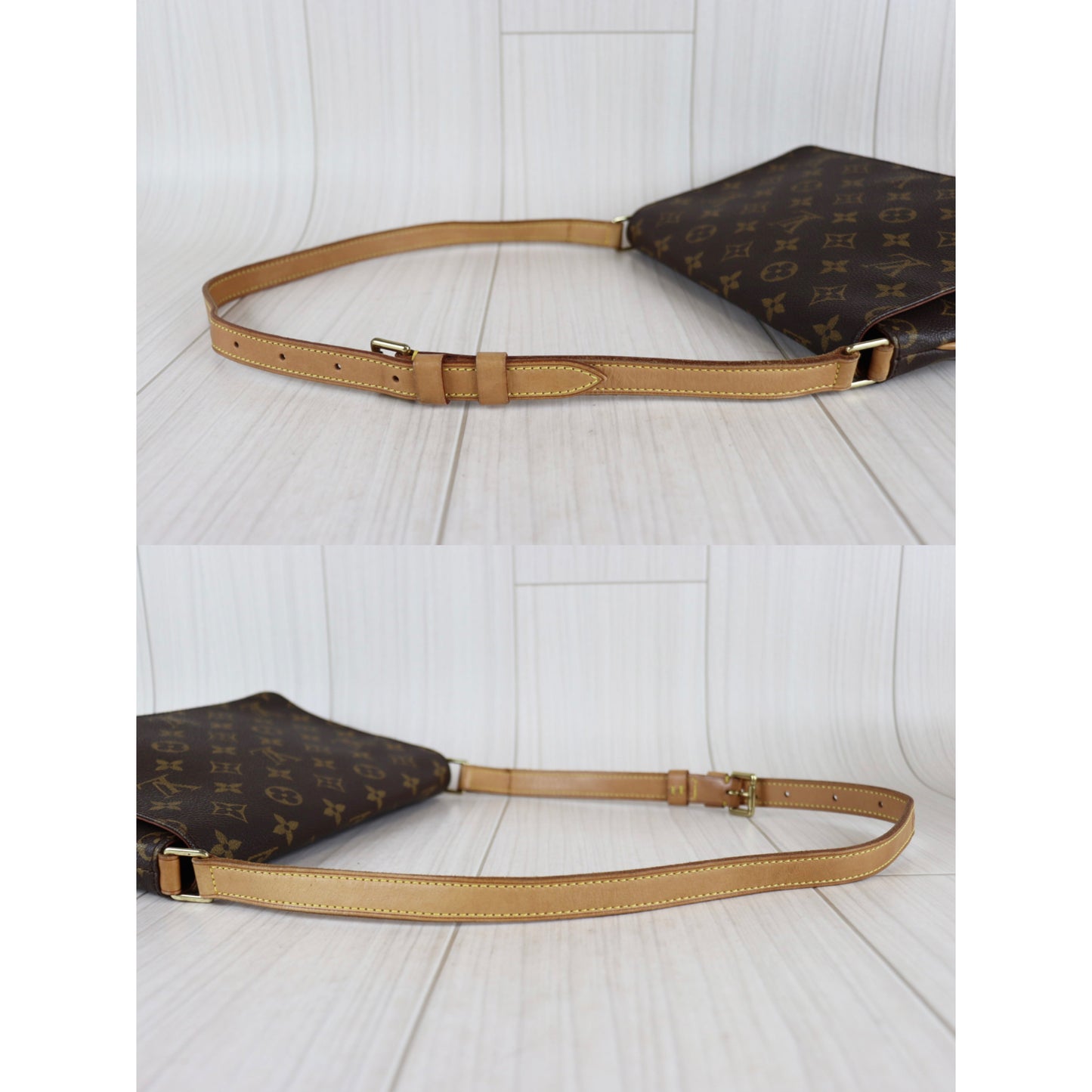 Rank AB ｜ LV Monogram Musette Tango Shoulder Bag｜090805