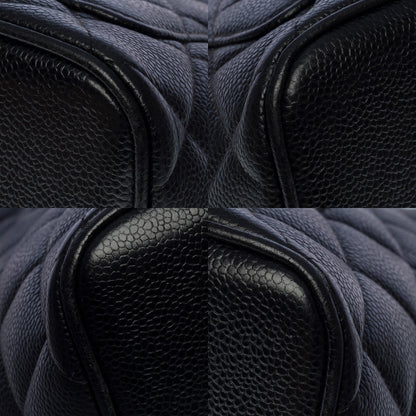 CHANEL Beautiful Cabas Medallion bag in black caviar leather, SHW