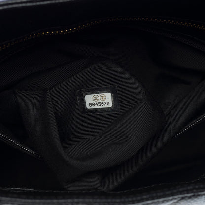 CHANEL Beautiful Medaillon Tote bag in black caviar leather, GHW