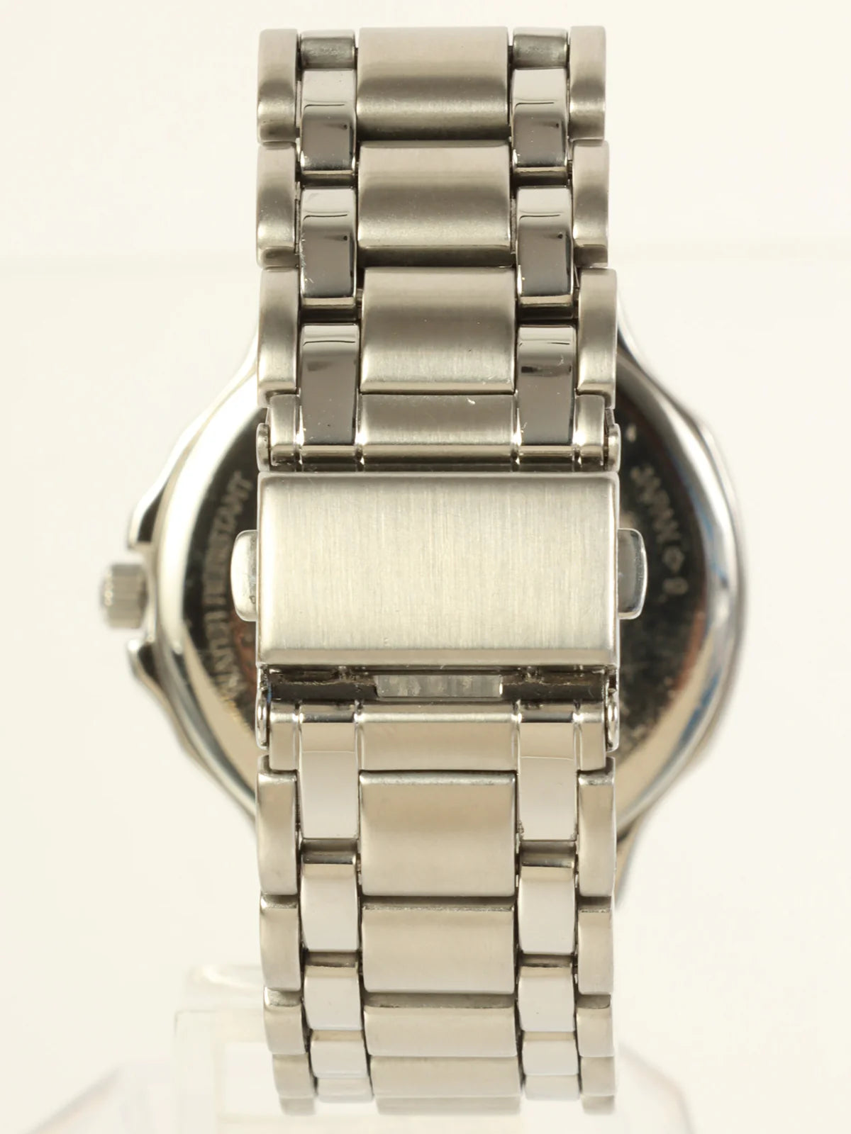 BURBERRY Round Logo Face Watch Silver/Black