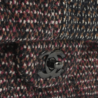 Medium Classic Flap  - Tweed
