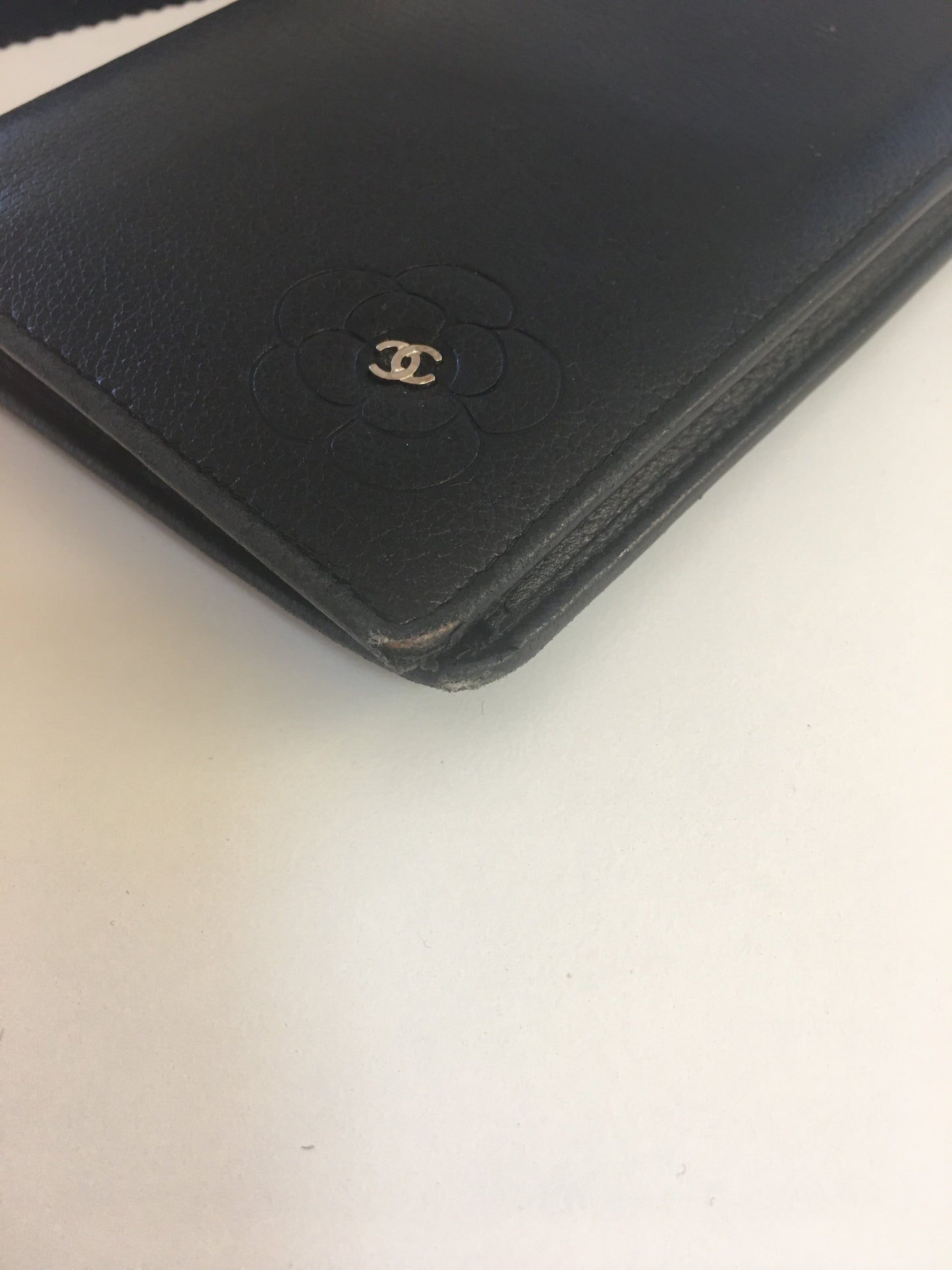 CHANEL Wallet in Black Leather