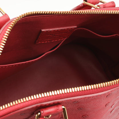 Louis Vuitton Alma PM - Raspberry Ostrich