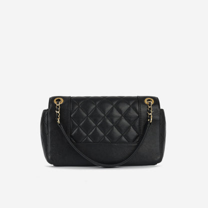 Mini Mademoiselle - Black Calfskin