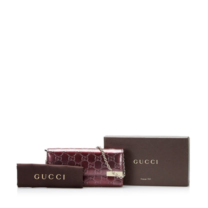 Guccissima Wallet On Chain Crossbody Bag