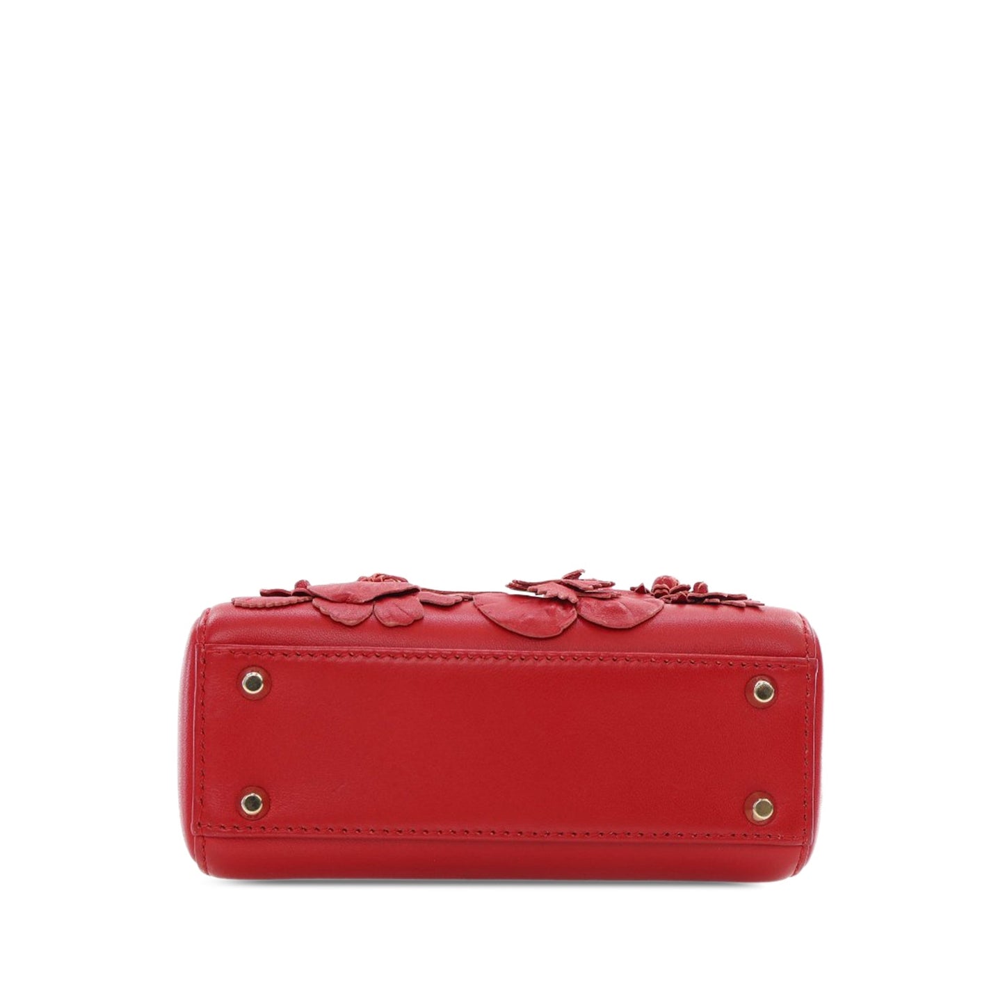 Mini Lambskin DiorAmour Applique Flower Lady Dior
