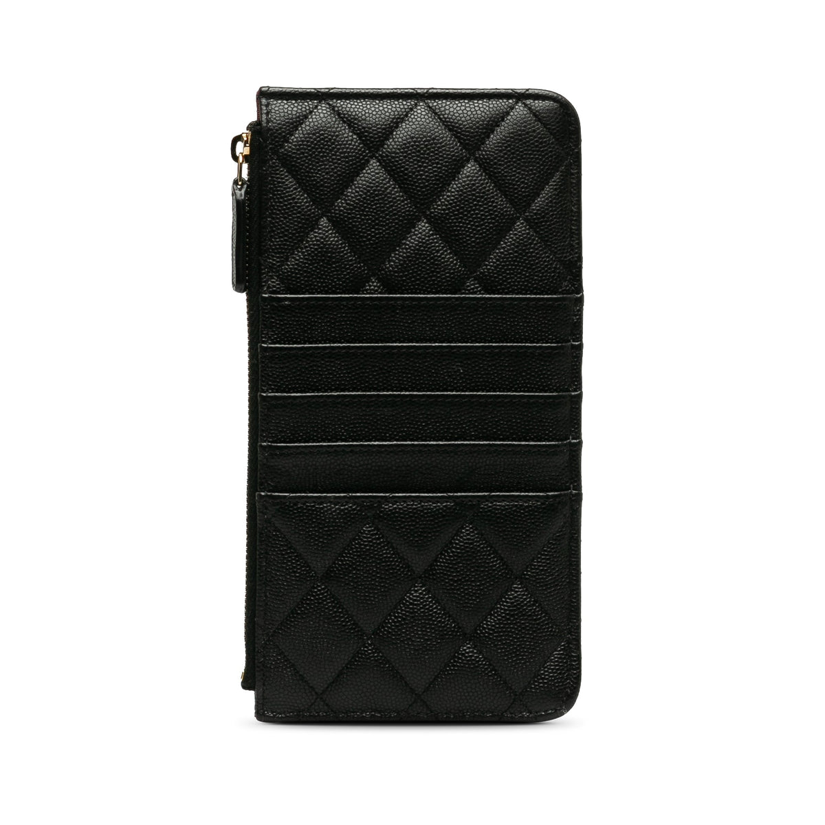 CHANEL Caviar Leather Card Holder