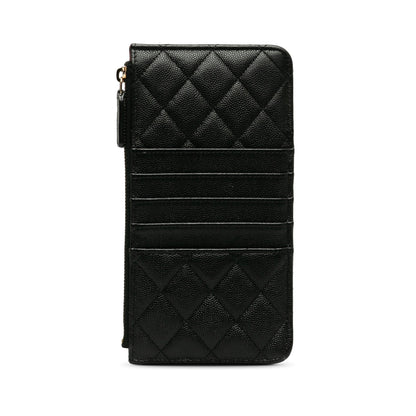 CHANEL Caviar Leather Card Holder