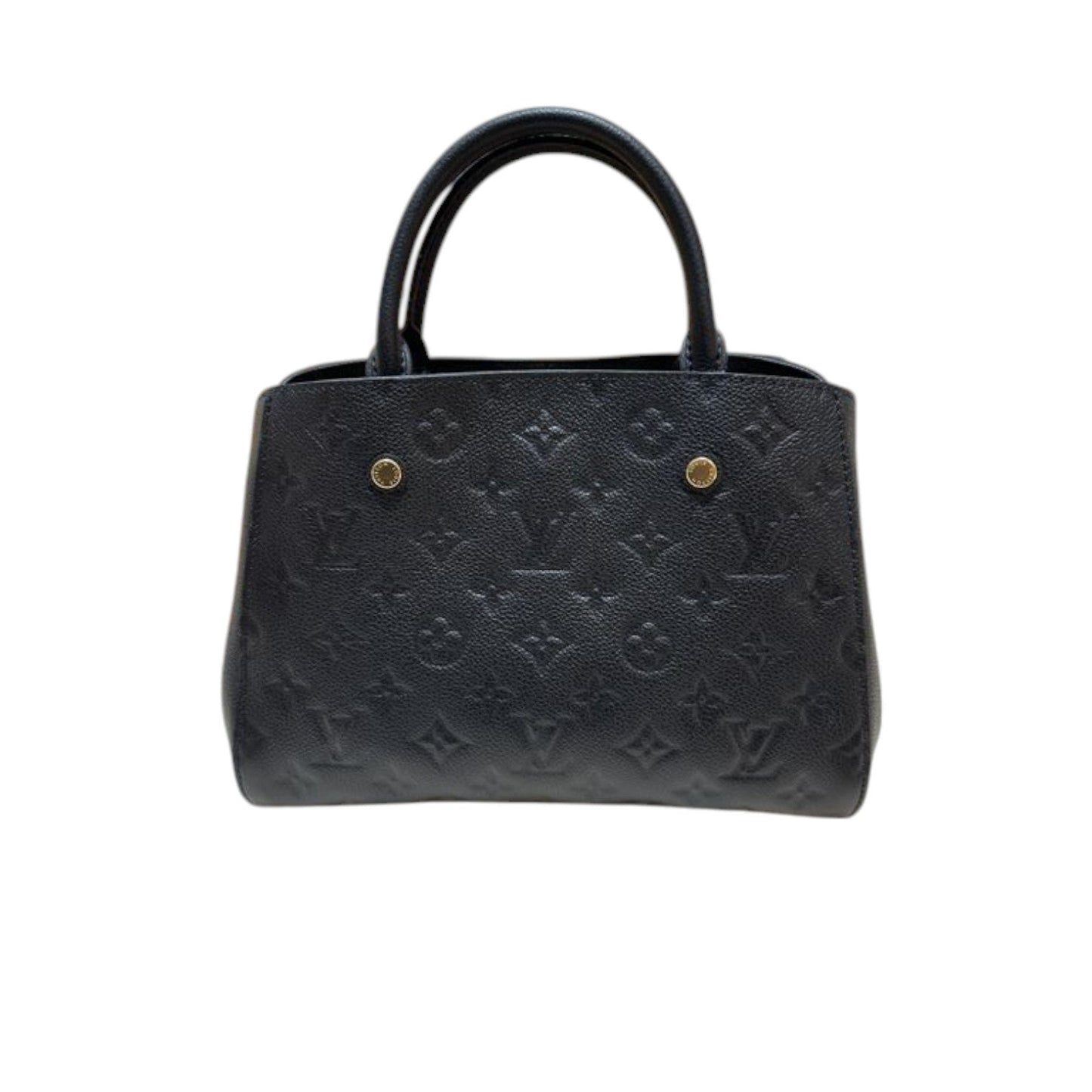 Louis-Vuitton Montaigne MM Empreinte Black GHW